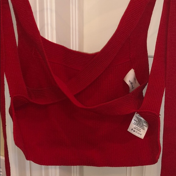 Red Wilfred MATANE knit top - Picture 5 of 5